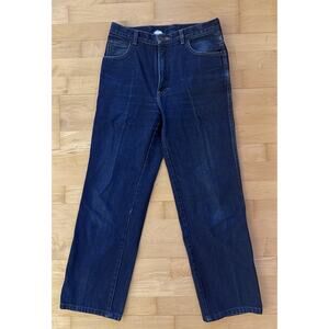 VTG Calvin Klein Made In USA High Rise Retro Straight Jeans 31 (actual 29 X 28)